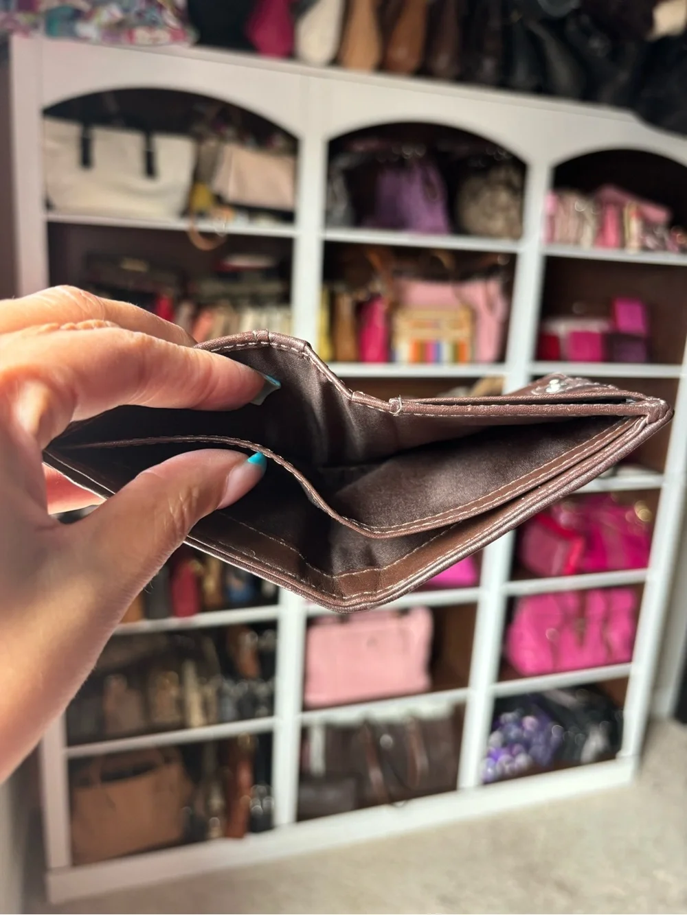 👛💜COACH Soho Pleated Signature Mini Wallet👛💜